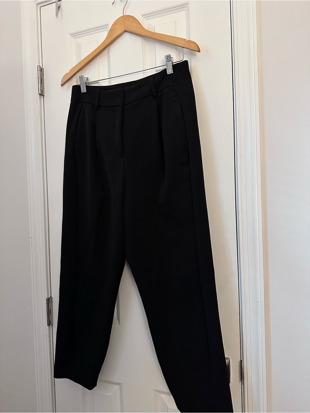 Express Black Women's Tailored Tapered Pants 8s